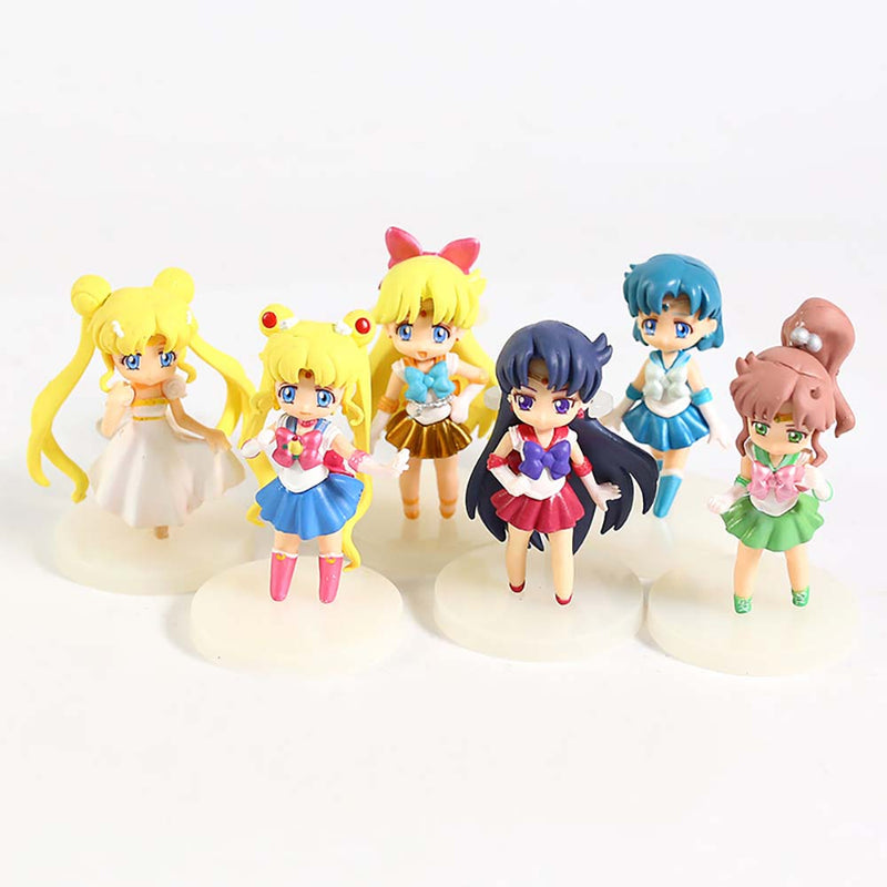 Anime Sailor Moon Action Figure Girl Model Toy 7cm