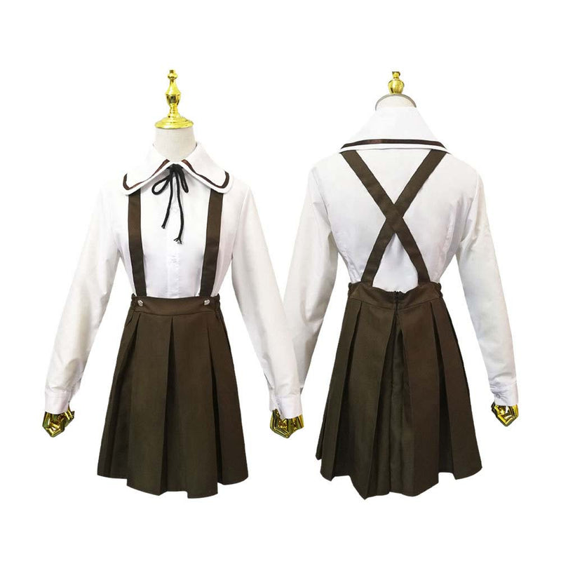 Anime Super Dangan Ronpa Chihiro Fujisaki Cosplay Halloween Costume Uniform