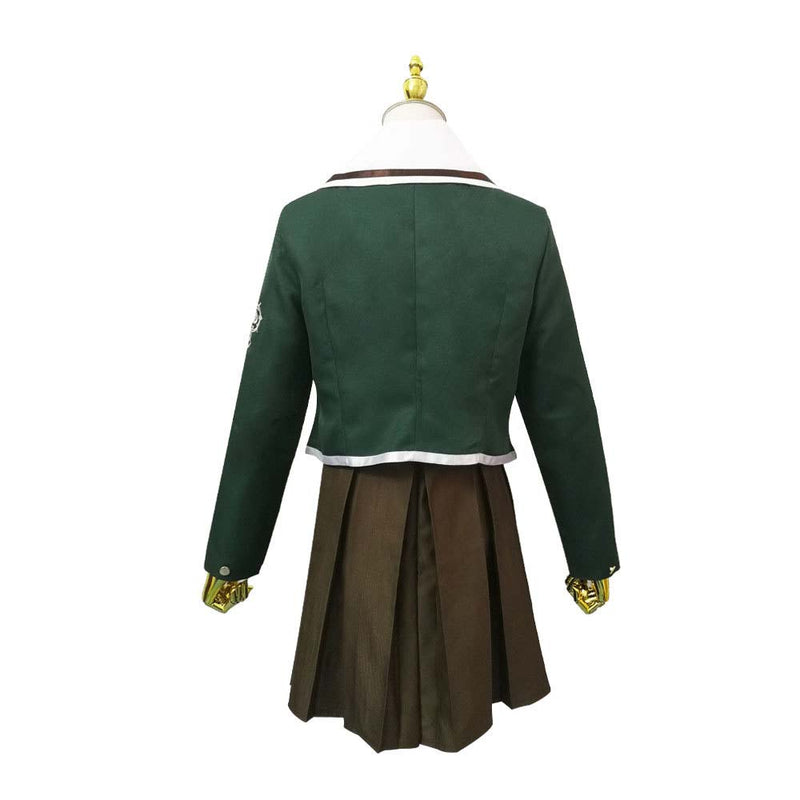 Anime Super Dangan Ronpa Chihiro Fujisaki Cosplay Halloween Costume Uniform