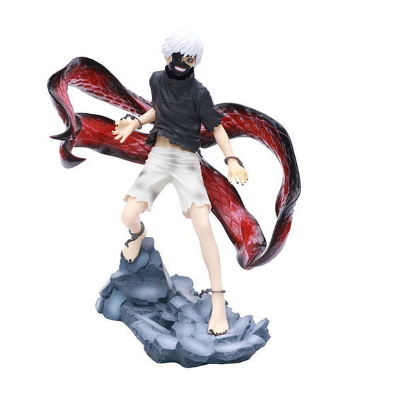 Anime Tokyo Ghoul Kaneki Ken Action Figure Model Toy 23cm