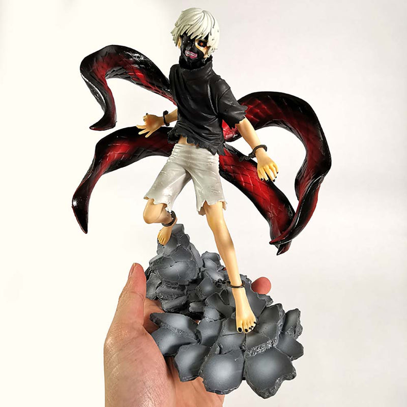 Anime Tokyo Ghoul Kaneki Ken Action Figure Model Toy 23cm