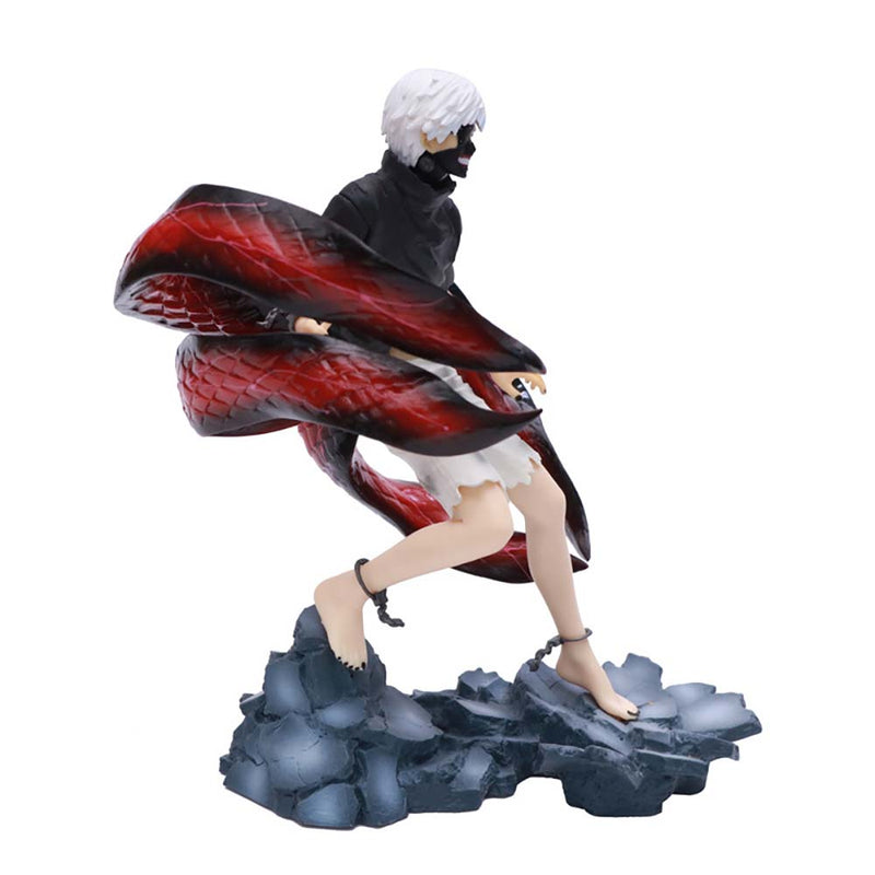 Anime Tokyo Ghoul Kaneki Ken Action Figure Model Toy 23cm