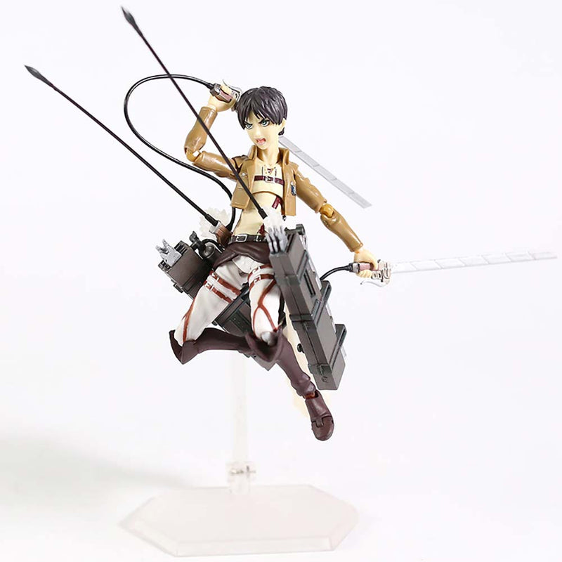 Attack on Titan Eren Yeager Figma 207 Action Figure Model Toy 15cm