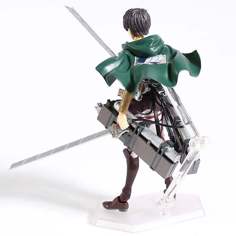 Attack on Titan Eren Yeager Figma 207 Action Figure Model Toy 15cm