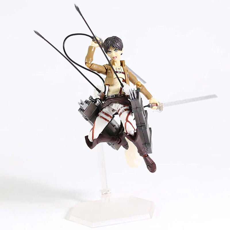 Attack on Titan Eren Yeager Figma 207 Action Figure Model Toy 15cm