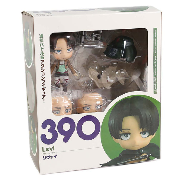 Attack on Titan Levi 390 Action Figure Model Collection Toy 10cm