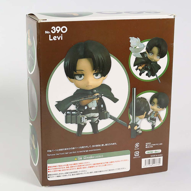 Attack on Titan Levi 390 Action Figure Model Collection Toy 10cm