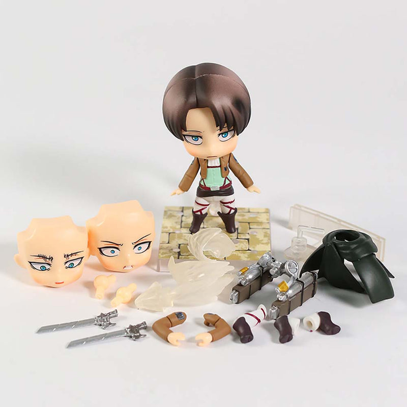 Attack on Titan Levi 390 Action Figure Model Collection Toy 10cm