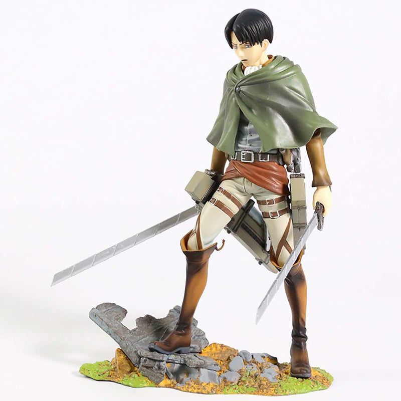 Attack on Titan Levi Ackerman Action Figure Collectible Model Toy 20cm