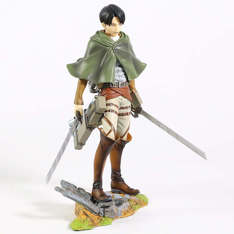 Attack on Titan Levi Ackerman Action Figure Collectible Model Toy 20cm