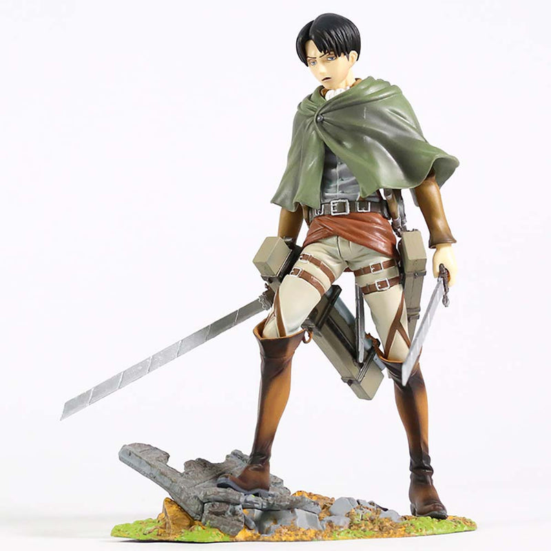 Attack on Titan Levi Ackerman Action Figure Collectible Model Toy 20cm