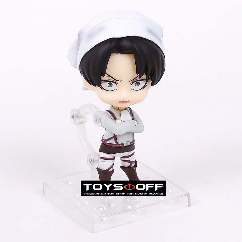 Attack on Titan Levi Cleaning Ver 417 Action Figure Toy 10cm