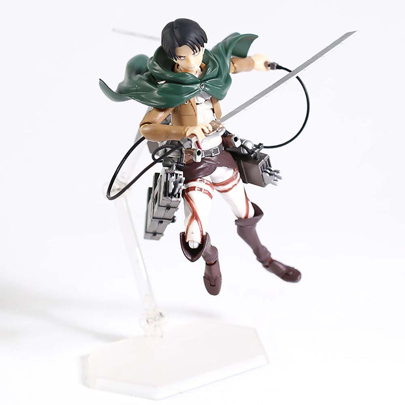 Attack on Titan Levi Figma 213 Action Figure Model Toy 15cm