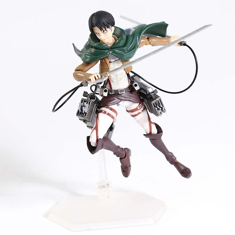 Attack on Titan Levi Figma 213 Action Figure Model Toy 15cm