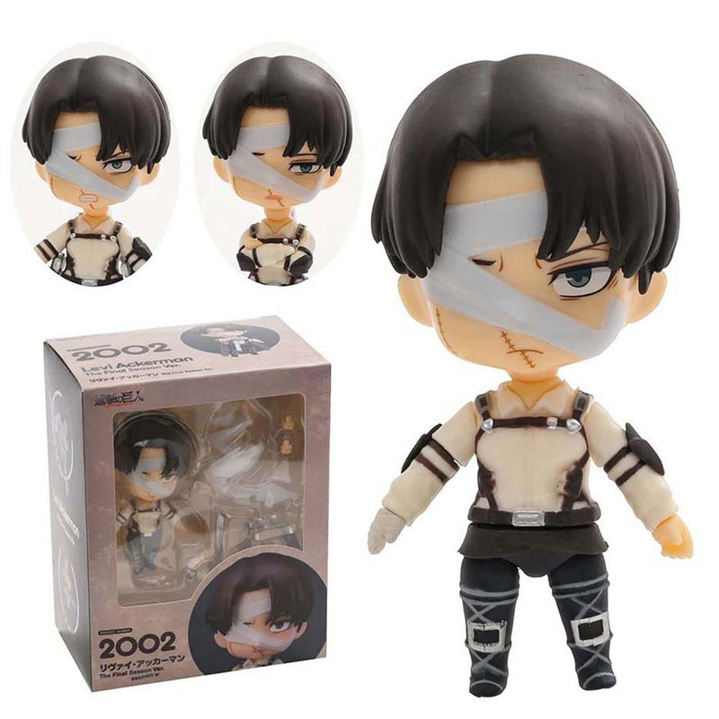 Attack on Titan Levi·Ackerman 2002 Action Figure Collectible Model Toy 9cm