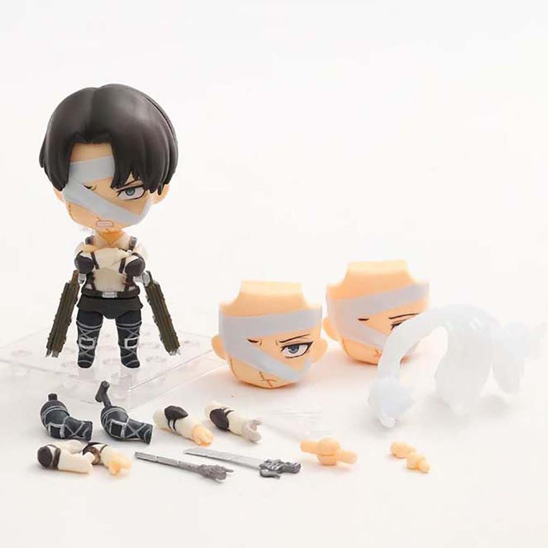 Attack on Titan Levi·Ackerman 2002 Action Figure Collectible Model Toy 9cm