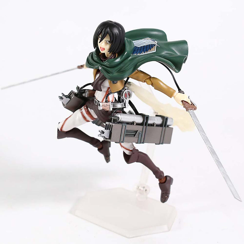 Attack on Titan Mikasa Ackerman 203 Action Figure Model Toy 15cm