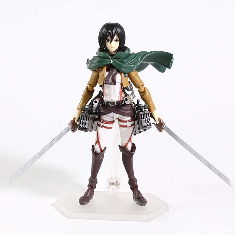 Attack on Titan Mikasa Ackerman 203 Action Figure Model Toy 15cm