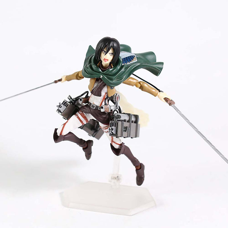 Attack on Titan Mikasa Ackerman 203 Action Figure Model Toy 15cm