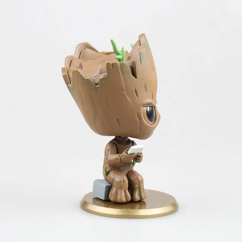 Avengers Infinity War Groot Sitting Ver Action Figure Model Toy 8cm