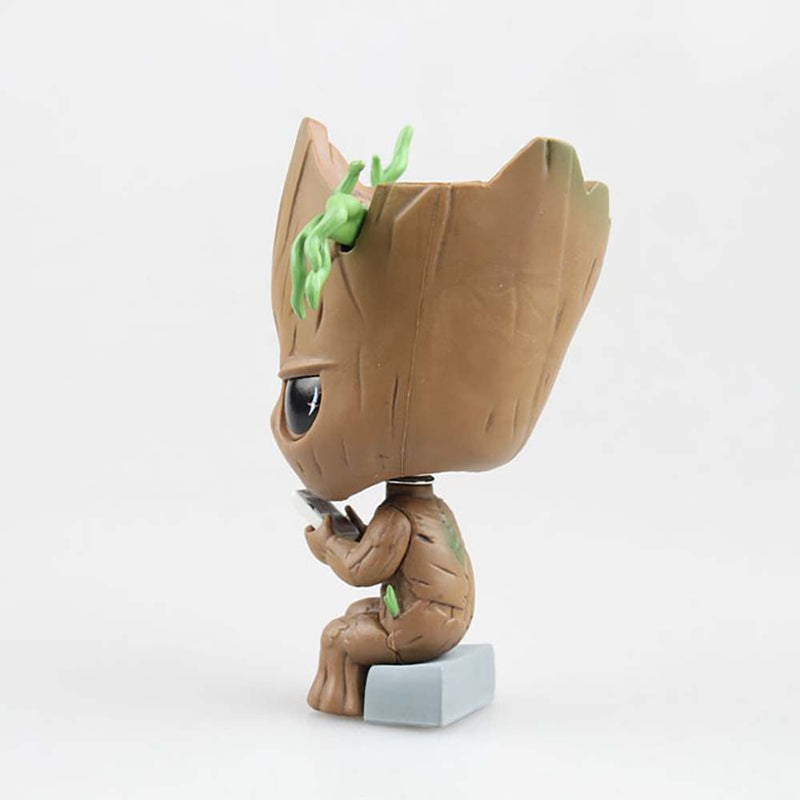 Avengers Infinity War Groot Sitting Ver Action Figure Model Toy 8cm