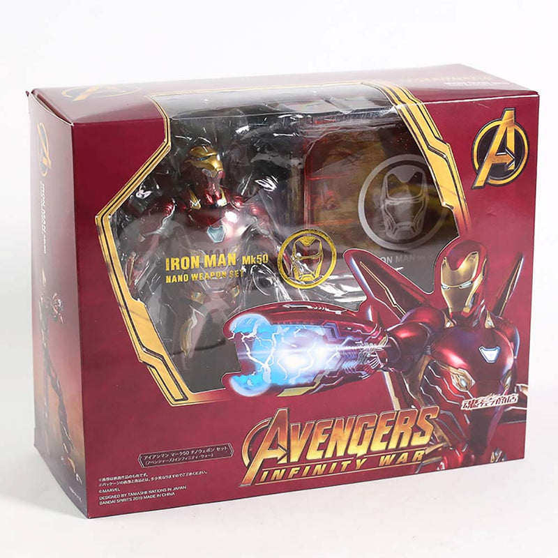 Avengers Infinity War Iron Man MK50 Nano Weapon Set Action Figure 16cm