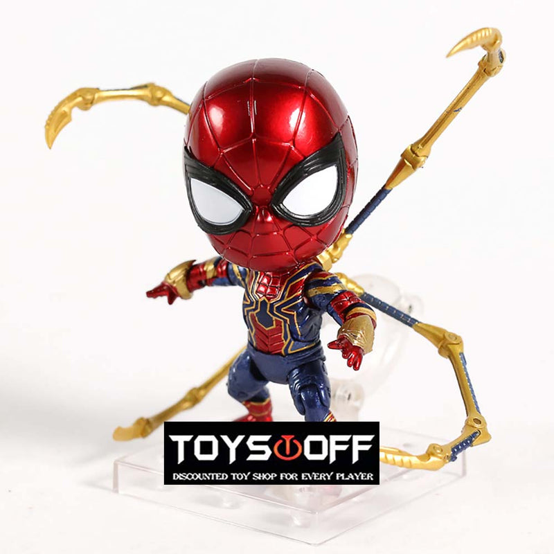 Avengers Infinity War Iron Spiderman Peter Parker 1037 Action Figure 10cm