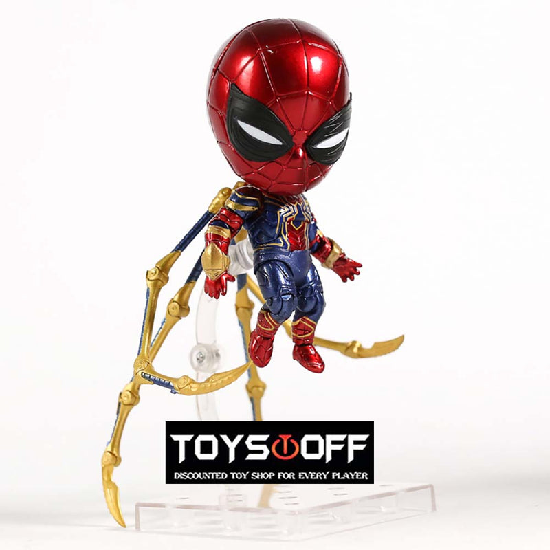 Avengers Infinity War Iron Spiderman Peter Parker 1037 Action Figure 10cm