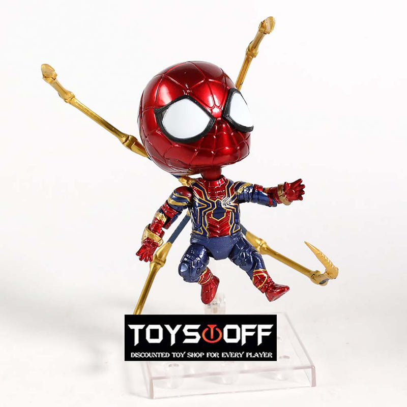 Avengers Infinity War Iron Spiderman Peter Parker 1037 Action Figure 10cm