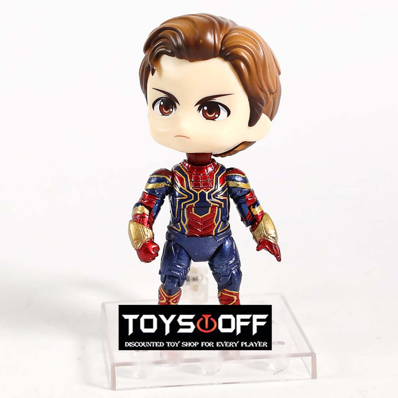 Avengers Infinity War Iron Spiderman Peter Parker 1037 Action Figure 10cm