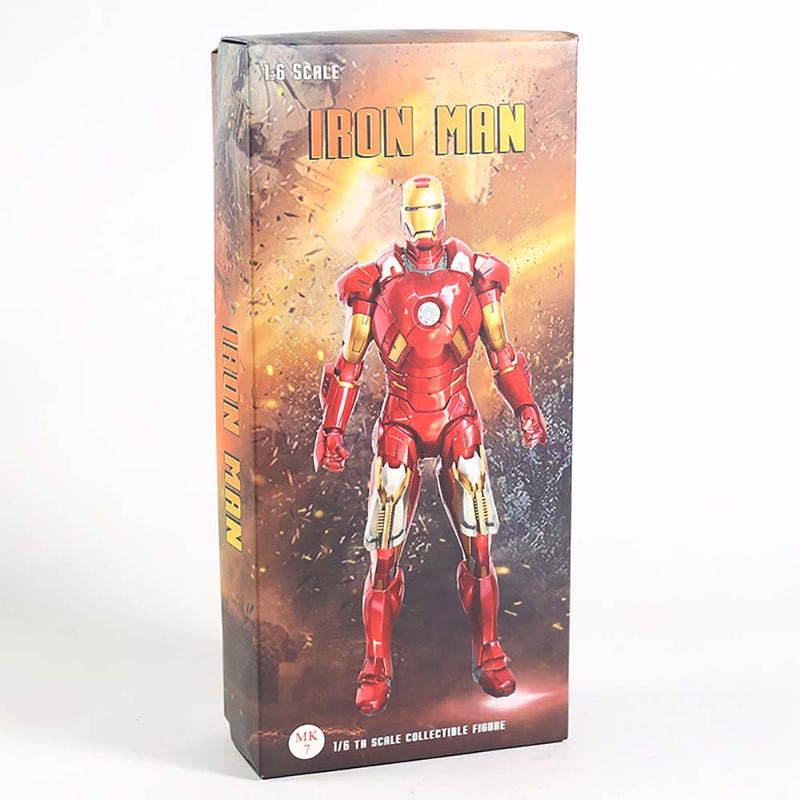 Avengers Iron Man MK7 Action Figure Collectible Model Toy 30cm