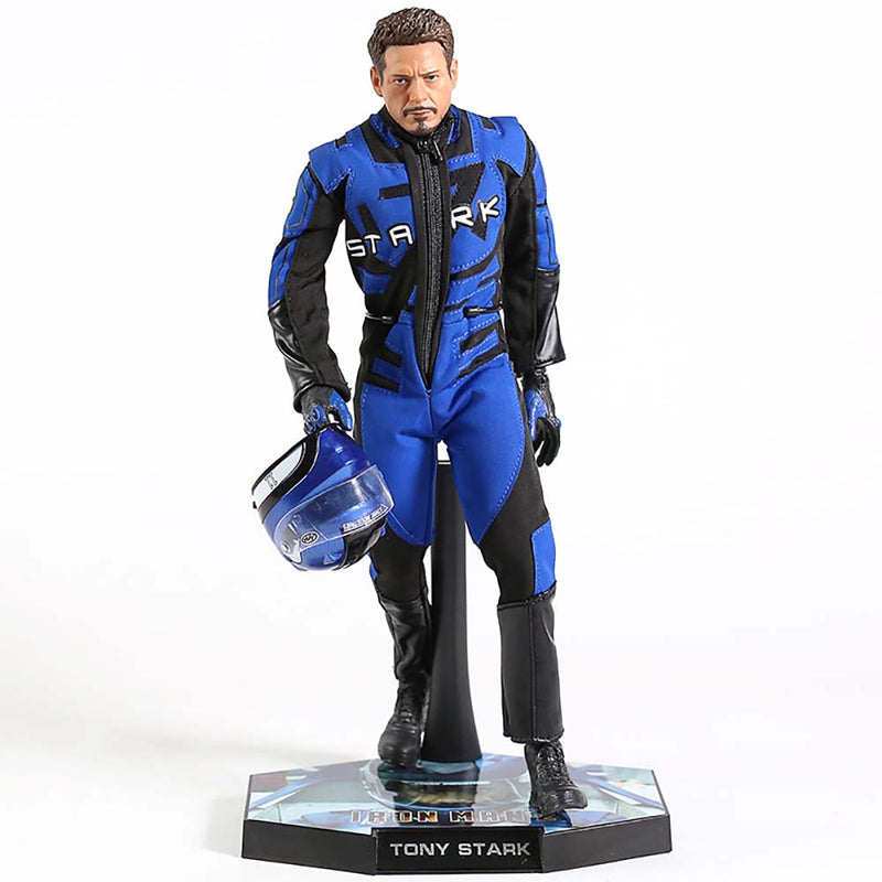 Avengers Marvel Iron Man Racing Suit Tony Stark Model 32CM - Toysoff.com