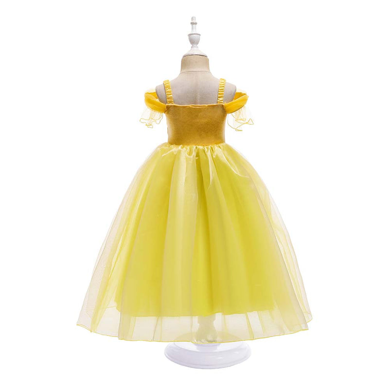 Beauty and the Beast Bella Princess Dress Children Performance Costume