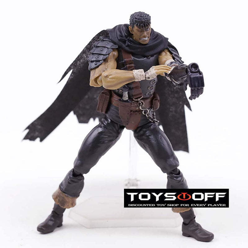 Berserk Figma 359 Black Swordsman Ver Guts Action Figure Toy 17cm