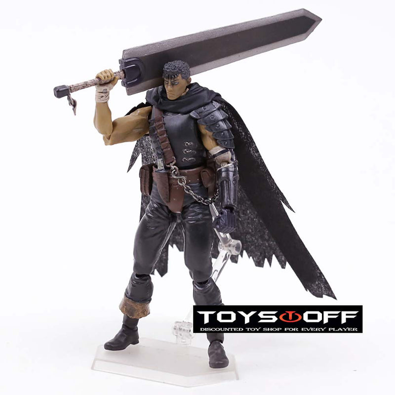 Berserk Figma 359 Black Swordsman Ver Guts Action Figure Toy 17cm