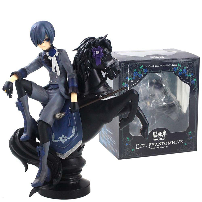 Black Butler Ciel Phantomhive Action Figure Collectible Model Toy 18cm