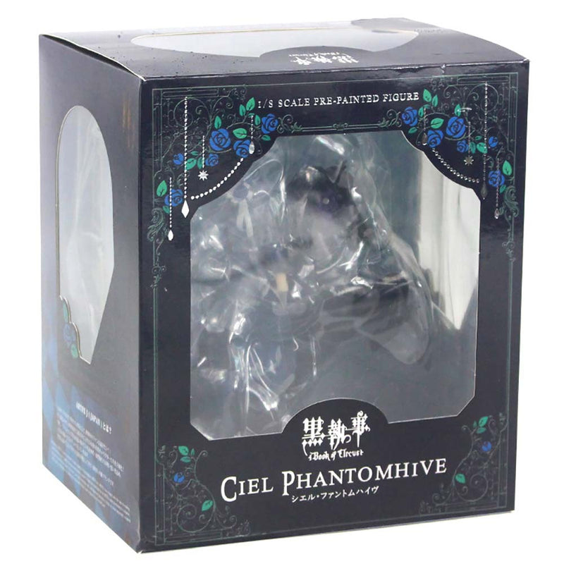 Black Butler Ciel Phantomhive Action Figure Collectible Model Toy 18cm