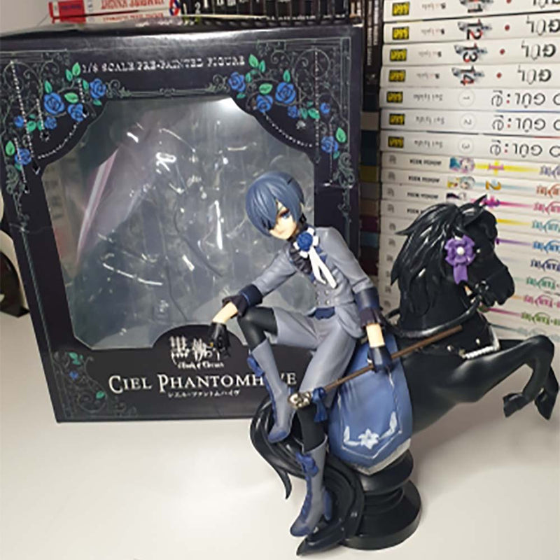 Black Butler Ciel Phantomhive Action Figure Collectible Model Toy 18cm