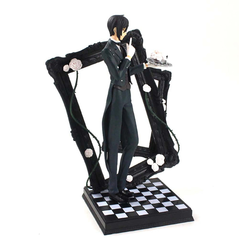 Black Butler Sebastian Michaelis Action Figure Collectible Model Toy 25cm