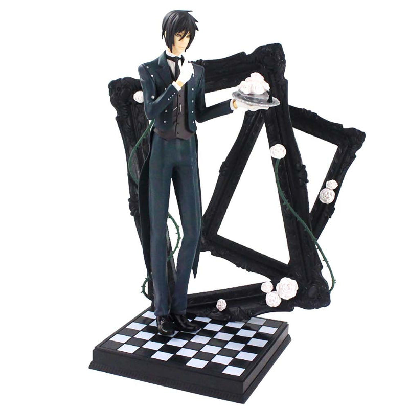 Black Butler Sebastian Michaelis Action Figure Collectible Model Toy 25cm