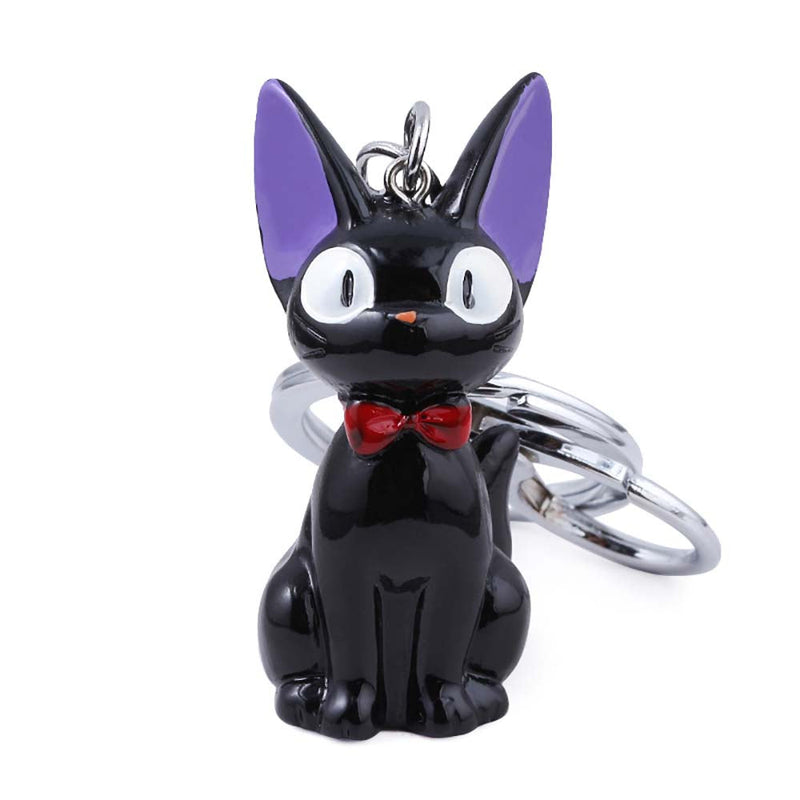 Black Cat Hayao Miyazaki Delivery Service Toy Souvenir JiJi Keychain