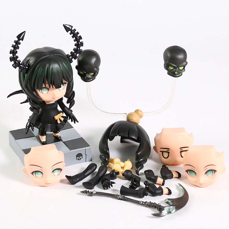 Black Rock Shooter 128 Dead Master Action Figure Model Toy 10cm