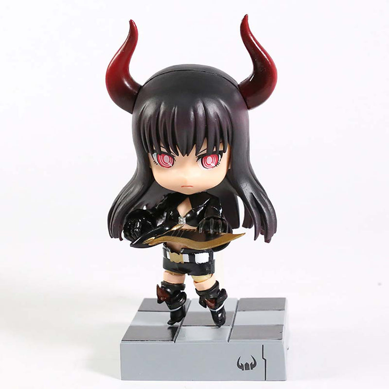 Black Rock Shooter 145 Black Gold Saw Action Figure Model Toy 10cm