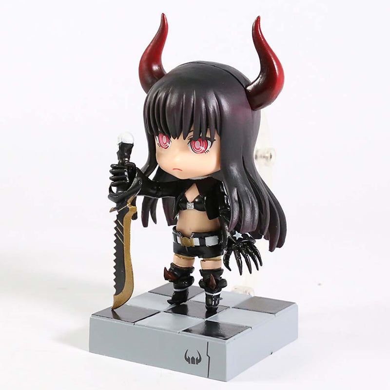 Black Rock Shooter 145 Black Gold Saw Action Figure Model Toy 10cm