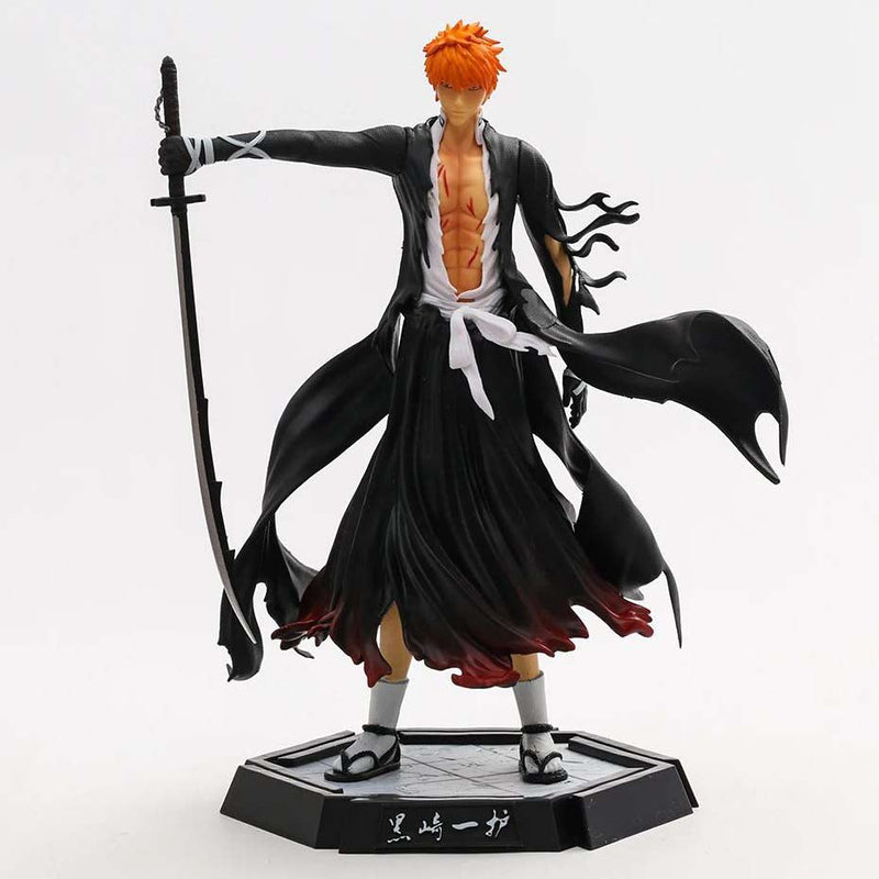 Bleach Kurosaki Ichigo Action Figure Collectible Model Toy 31cm