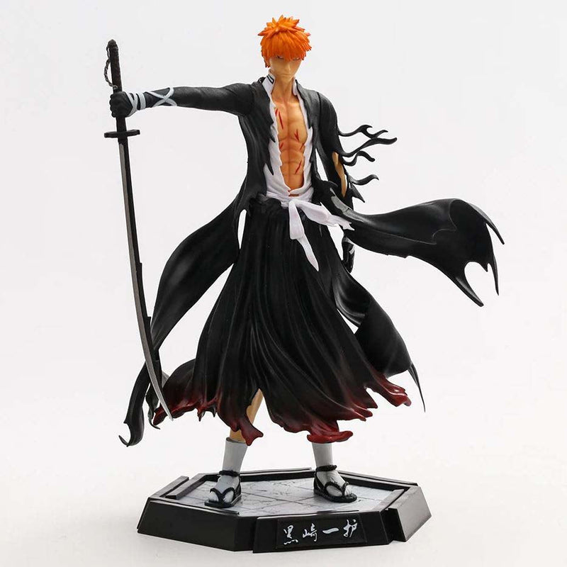 Bleach Kurosaki Ichigo Action Figure Collectible Model Toy 31cm