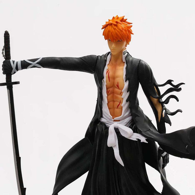 Bleach Kurosaki Ichigo Action Figure Collectible Model Toy 31cm