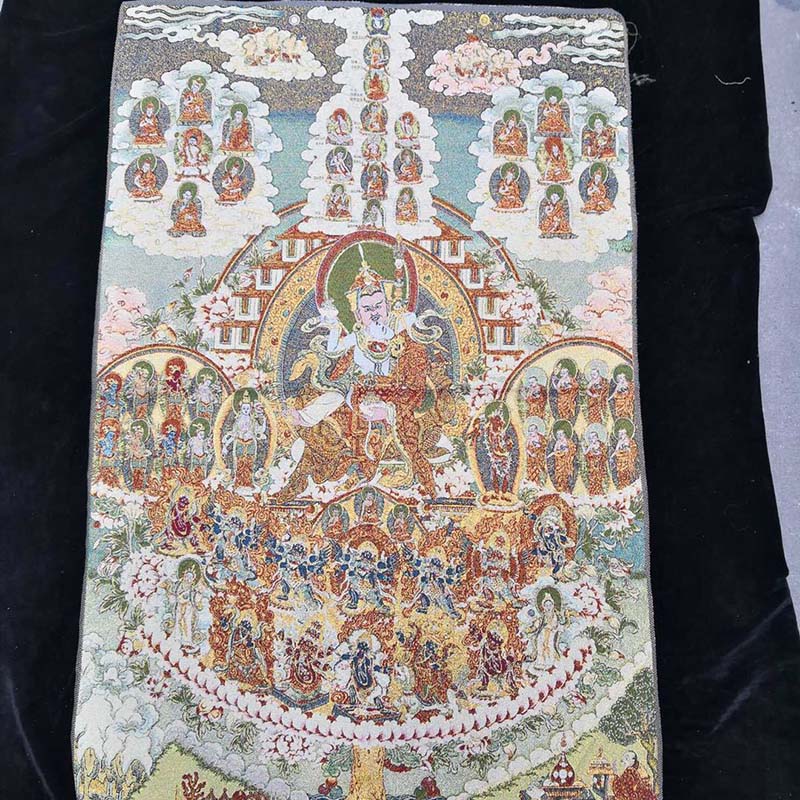 Buddhist Art Tibetan Buddhism Thangka Paintings for Meditation and Home Decoration 60*90cm