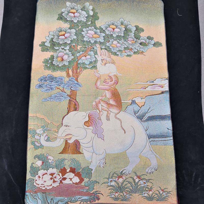 Buddhist Art Tibetan Buddhism Thangka Paintings for Meditation and Home Decoration 60*90cm