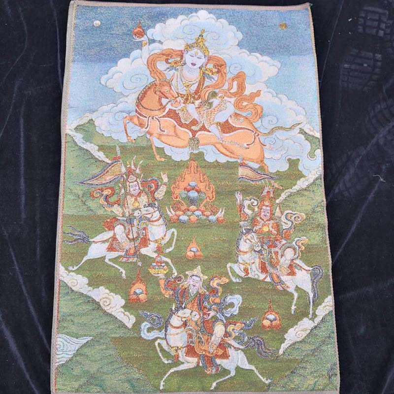 Buddhist Art Tibetan Buddhism Thangka Paintings for Meditation and Home Decoration 60*90cm